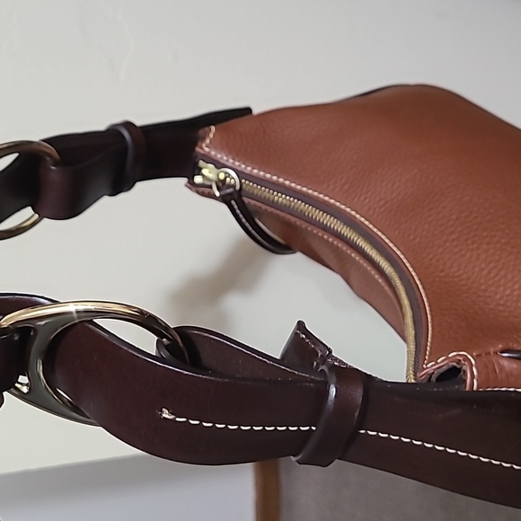 Dooney & Bourke Chestnut Handbag/ Shoulder - Picture 7 of 14